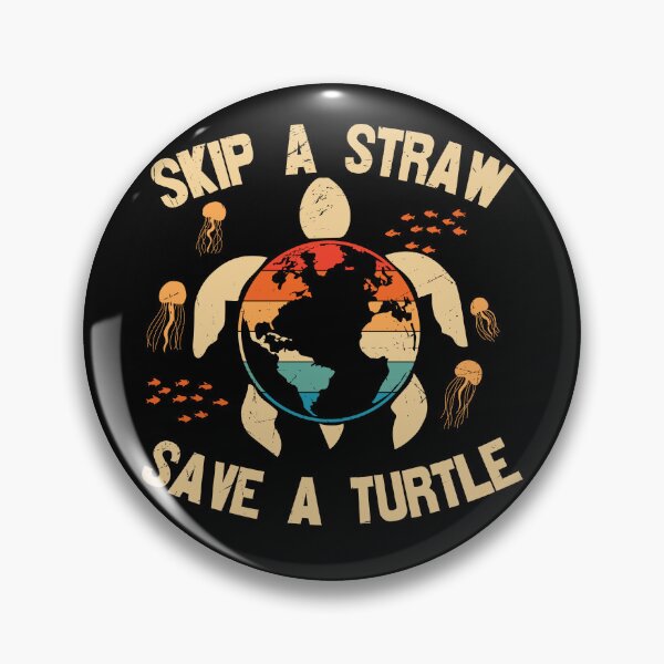 Item preview, Skip a Straw Save a Turtle designed and sold by proearth2022.