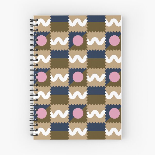 Item preview, Checkered board with zig-zag detail, waves and dots designed and sold by IlustraDeni.