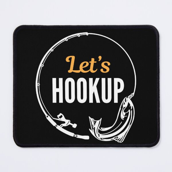 Item preview, Let's hook up and fish designed and sold by HyzoArt.