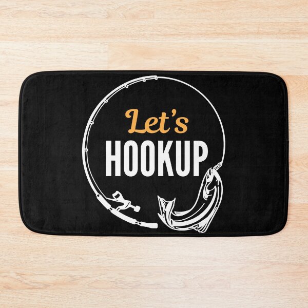 Item preview, Let's hook up and fish designed and sold by HyzoArt.