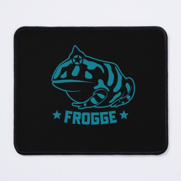 Item preview, Ceratophrys, horned frog. Minimal art for amphibian lovers, dark ink designed and sold by martodesign.