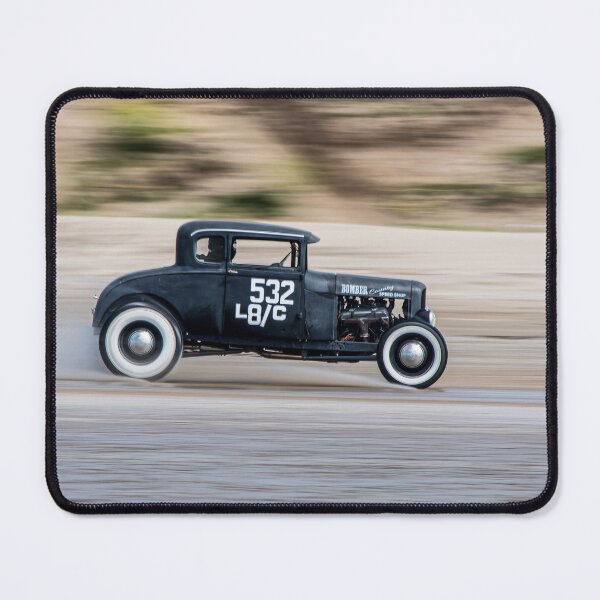Item preview, Zoomed In - Vintage Hot Rod Association at Pendine Sands Beach Race. Car 532 in 2022 designed and sold by stevehuggett.