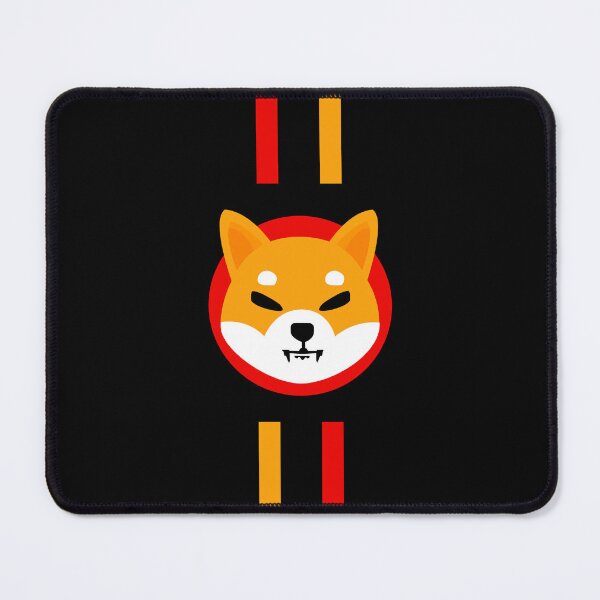 Item preview, Shiba Inu SHIB Crypto Altcoin - Clean Logo with Two Vertical Stripes designed and sold by CryptoMoods.