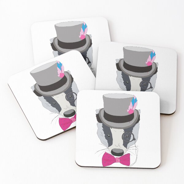 Item preview, The artful Badger  designed and sold by Leatextileart.