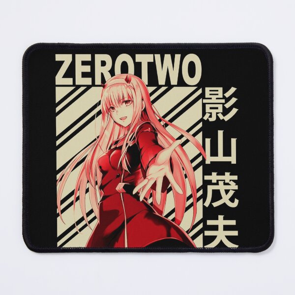 Zero Two pixel art Magnet by uwntu