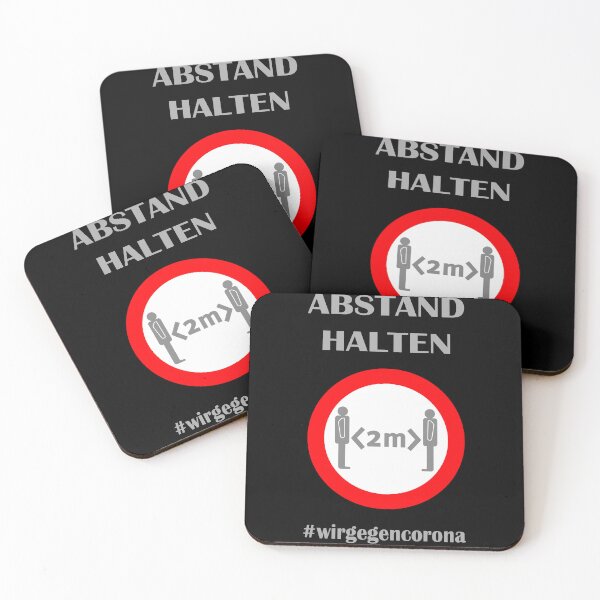 Artikelvorschau, Abstand halten - Wir gegen Corona entworfen und verkauft von schmollschnute.