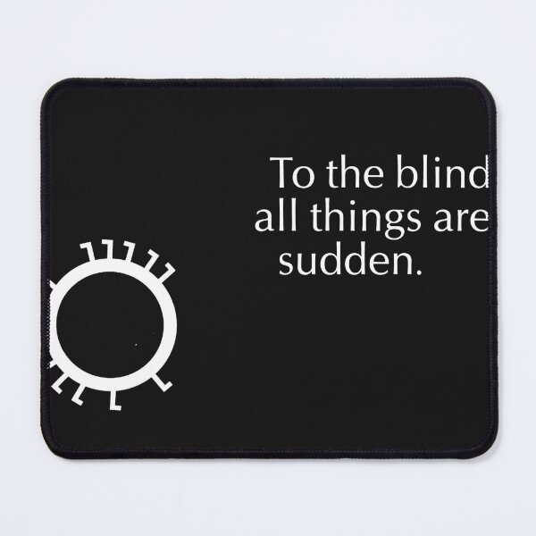 Item preview, To Blind All Things Are Sudden. McLuhan Counterblast designed and sold by Glitched-Life.