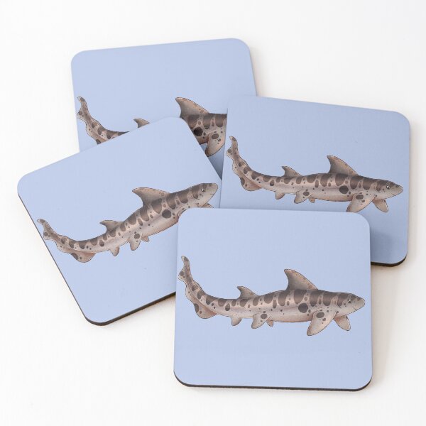 Item preview, Sharktober day 12 Leopard shark designed and sold by dinosaphira99.