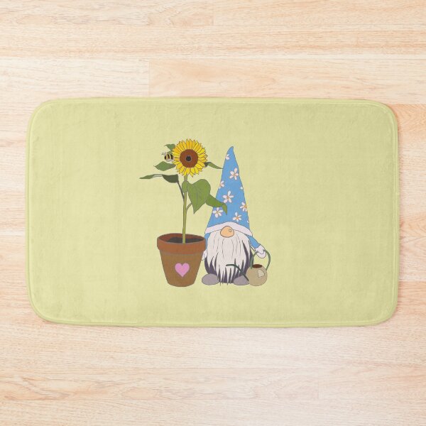 Item preview, Sunflower Growing Gnome  designed and sold by Leatextileart.