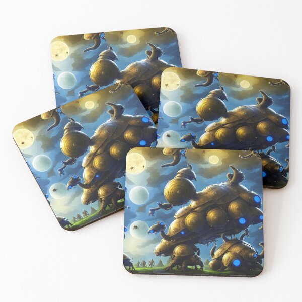 Item preview, A battlesnail juggernaught landing on an alien planet II designed and sold by BrachiaST.