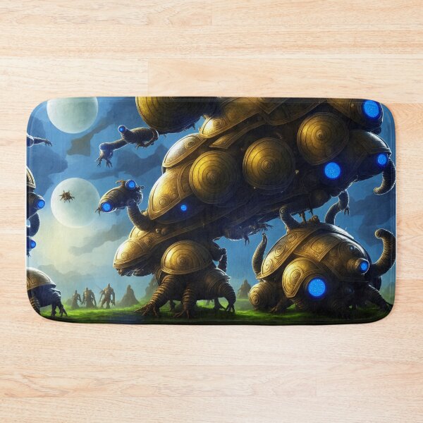 Item preview, A battlesnail juggernaught landing on an alien planet II designed and sold by BrachiaST.