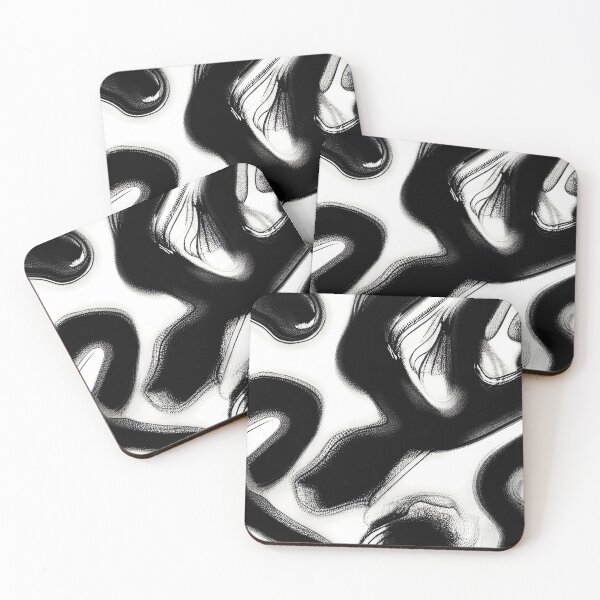 Item preview, abstract black and white print designed and sold by OverAltruist.