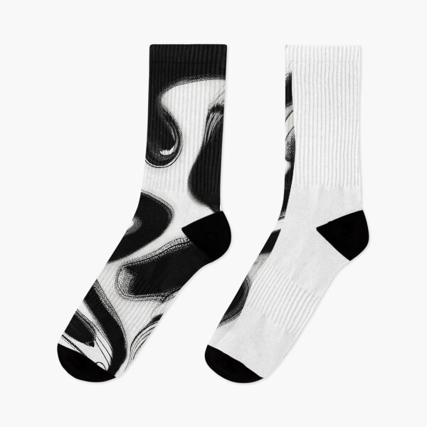 Item preview, abstract black and white print designed and sold by OverAltruist.