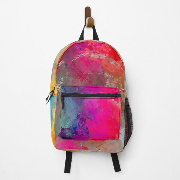 Item preview, Colorful Paint Splattered on Concrete designed and sold by KellysComColors.