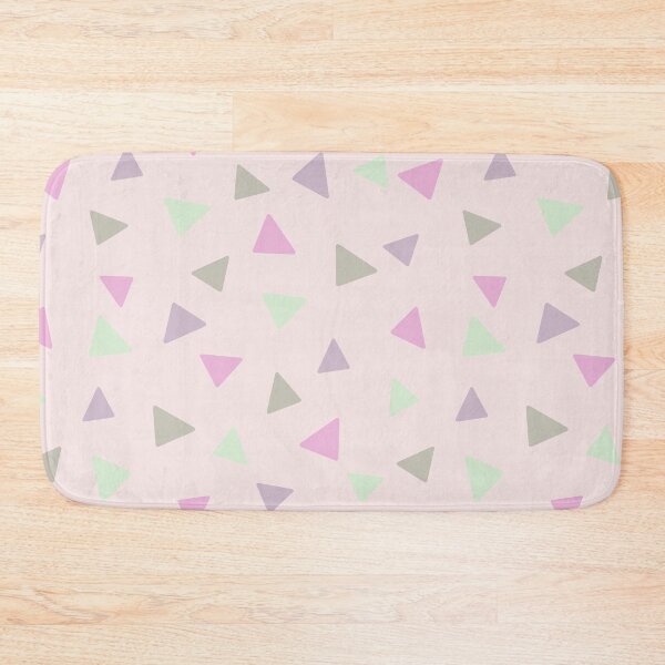 Item preview, Tringle shape design, seamless pattern, green, pink, purple designed and sold by LishiArts.