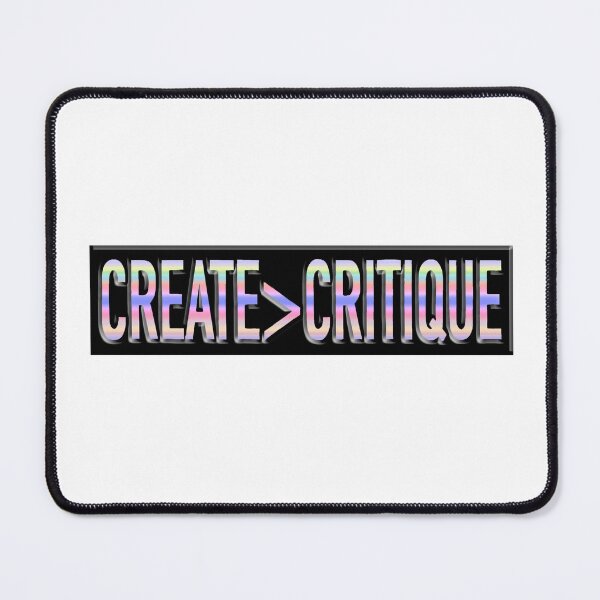 Item preview, Create > Critique designed and sold by nerdpins.
