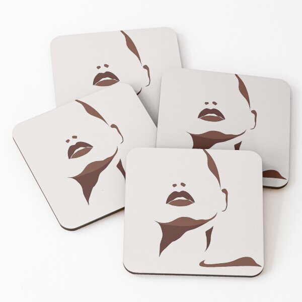 Item preview, Abstract Face Line Art Female Figure designed and sold by yourownunique.