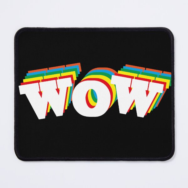 Item preview, Wow. Vector handwritten lettering icon. designed and sold by paolboa.