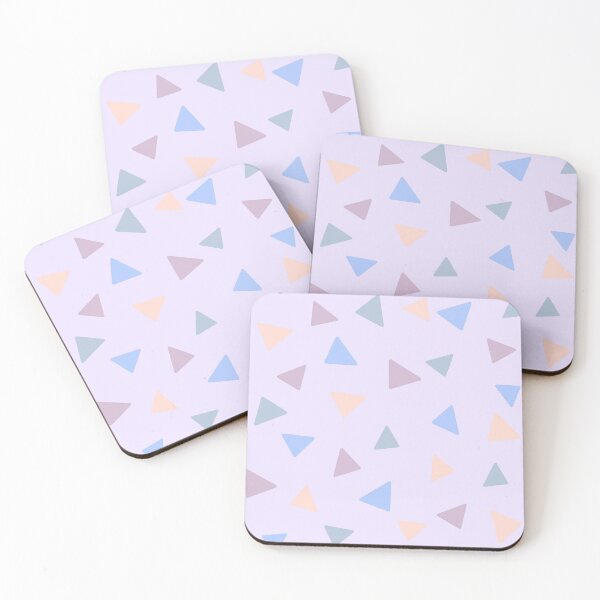 Item preview, Tringle shape design, seamless pattern, blue, yellow designed and sold by LishiArts.