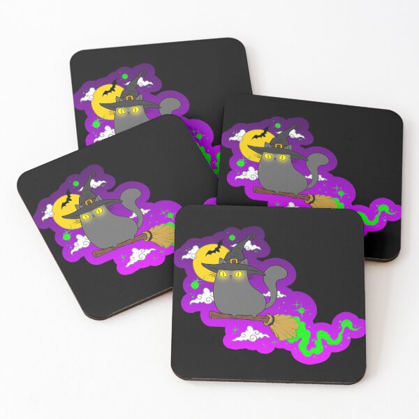 Item preview, Witch Cat designed and sold by Marissa’s Digital Illustrations.