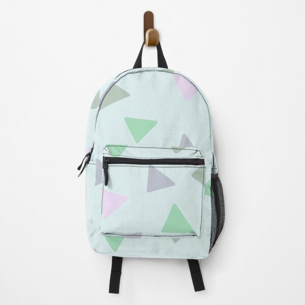 Item preview, Tringle shape design, seamless pattern, green, pink designed and sold by LishiArts.