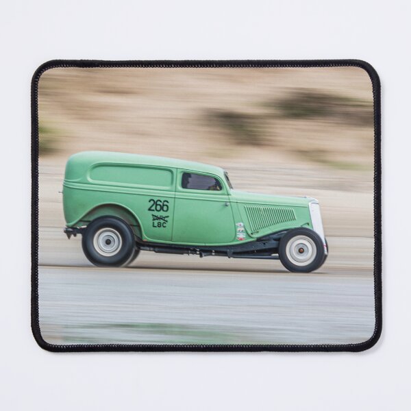 Item preview, Zoomed In - Vintage Hot Rod Association at Pendine Sands Beach Race. Car 266 in 2022 designed and sold by stevehuggett.