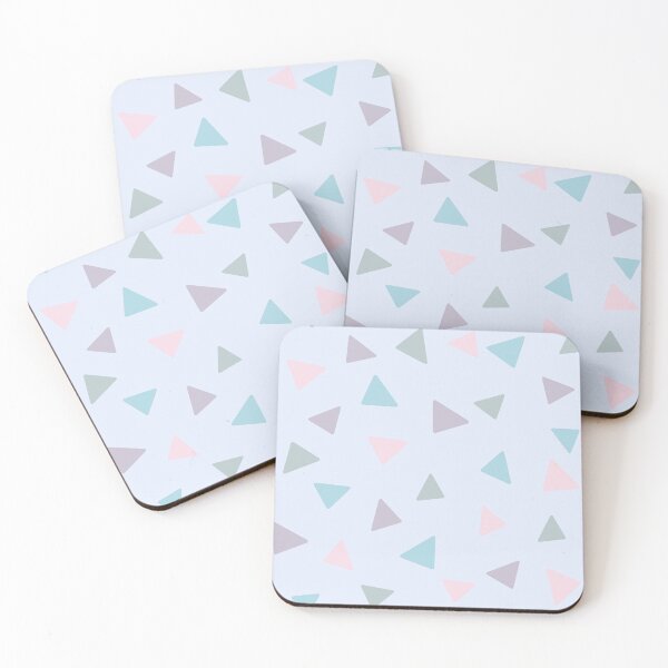 Item preview, Tringle shape design, seamless pattern, purple, pink, blue designed and sold by LishiArts.