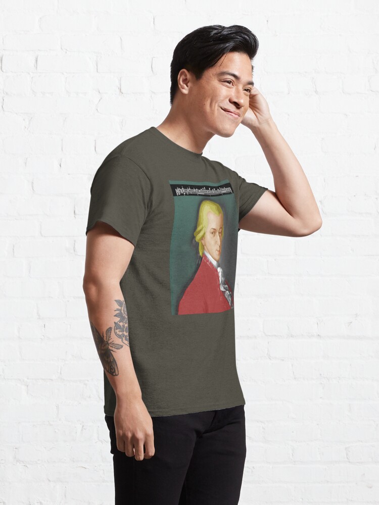 Alternate view of Nacht Mozart Classic T-Shirt