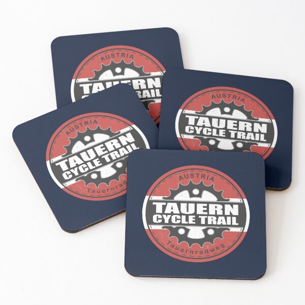 Item preview, Tauern Cycle Trail Austria Vintage Flag Color Cycling designed and sold by CynthiaGraphics.