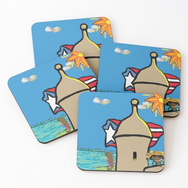 Item preview, "Coqui" on Paddleboard designed and sold by Laulicreations.