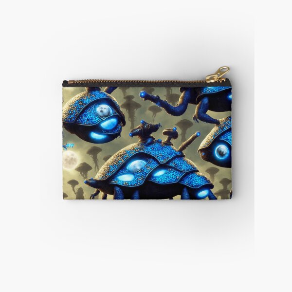 Item preview, Stompy blue alien battlesnails with moons in their armor II designed and sold by BrachiaST.
