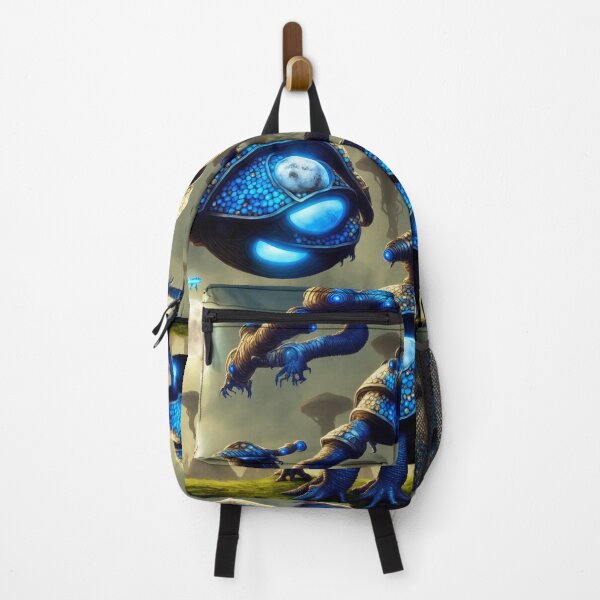 Item preview, Stompy blue alien battlesnails with moons in their armor II designed and sold by BrachiaST.