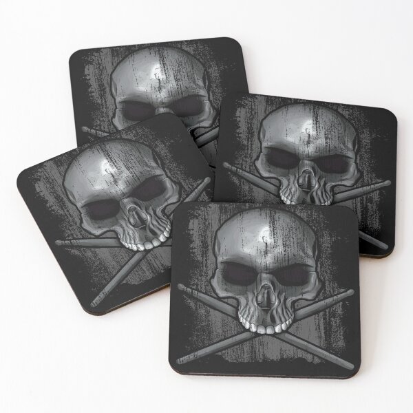 Item preview, drummer skull designed and sold by drizzd.