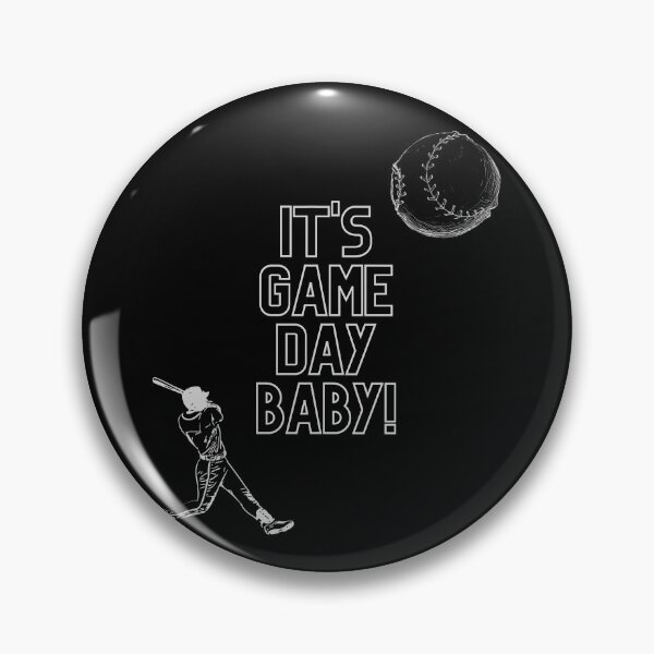 Item preview, IT'S GAME DAY BABY! (Baseball) designed and sold by Hipnautical.
