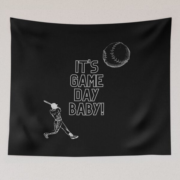Item preview, IT'S GAME DAY BABY! (Baseball) designed and sold by Hipnautical.