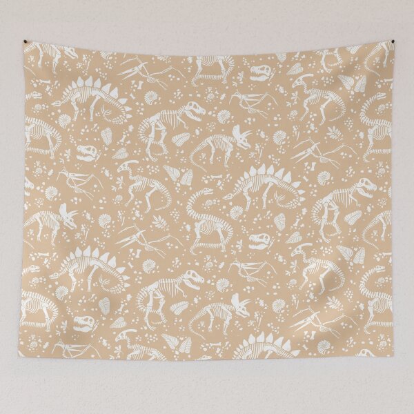 Item preview, Excavated Dinosaur Fossils - Taupe designed and sold by latheandquill.