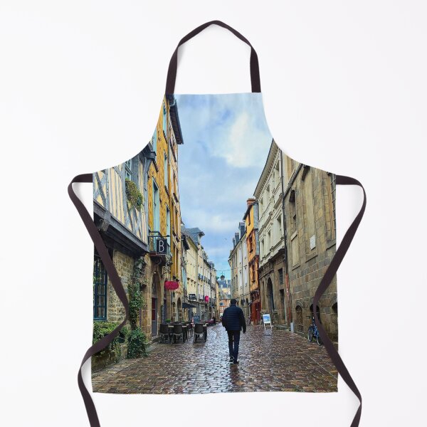 Item preview, French Village Street designed and sold by KayArtandPencil.
