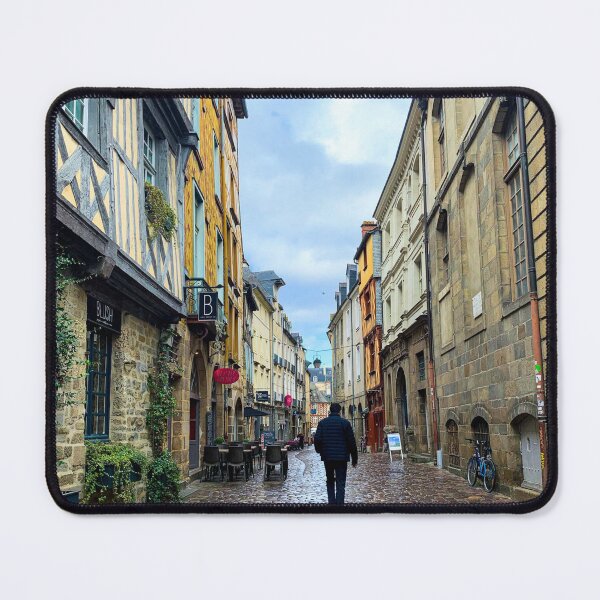 Item preview, French Village Street designed and sold by KayArtandPencil.