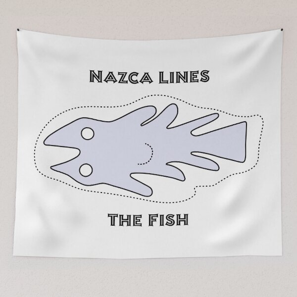 Item preview, The Fish From Nazca designed and sold by siloto.