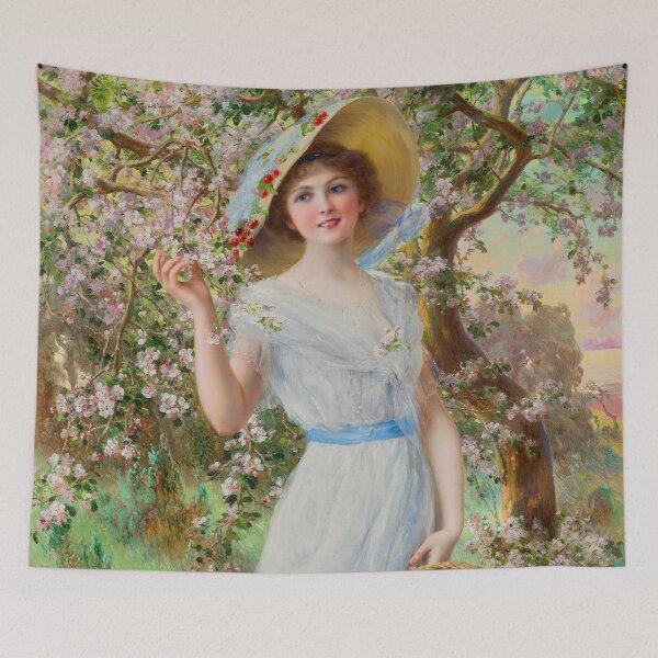 Item preview, Cherry Blossom | Emile Vernon | 1916 Aesthetic Art designed and sold by CJET.