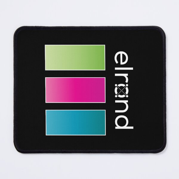 Item preview, Elrond EGLD Crypto Altcoin - Vibrant Colours Abstract Rectangles designed and sold by CryptoMoods.