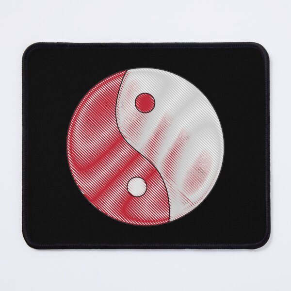 Item preview, ying yang rood designed and sold by martien53.
