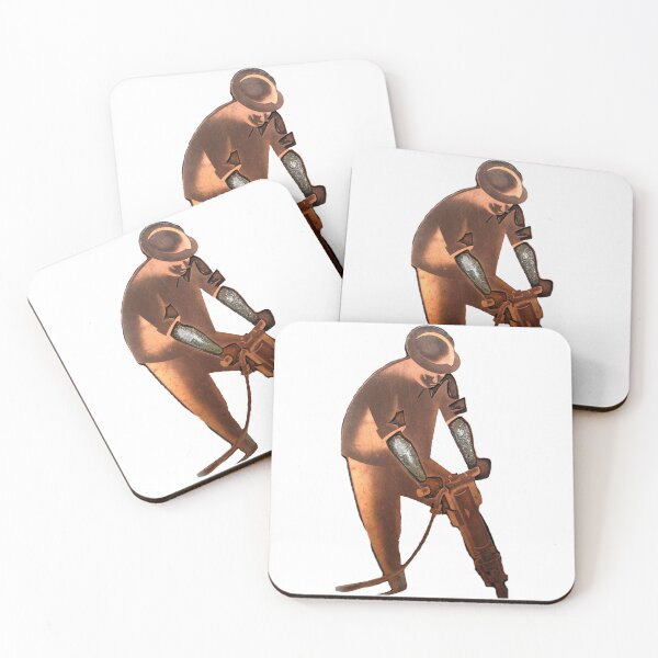 Item preview, Diversity Germany Man at Work jackhammer worker designed and sold by G-M-Designs.