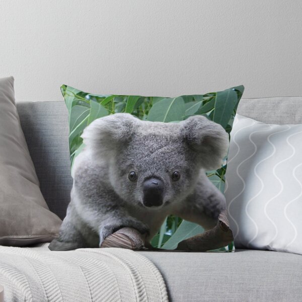 Vista previa del artículo con la obra «Koala y eucalipto», diseñado y vendido por Erika Kaisersot.