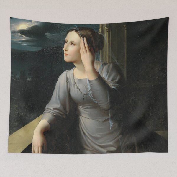 Item preview, Looking into the Distance | Karl Wilhelm Wach | 1840 Aesthetic Art designed and sold by CJET.
