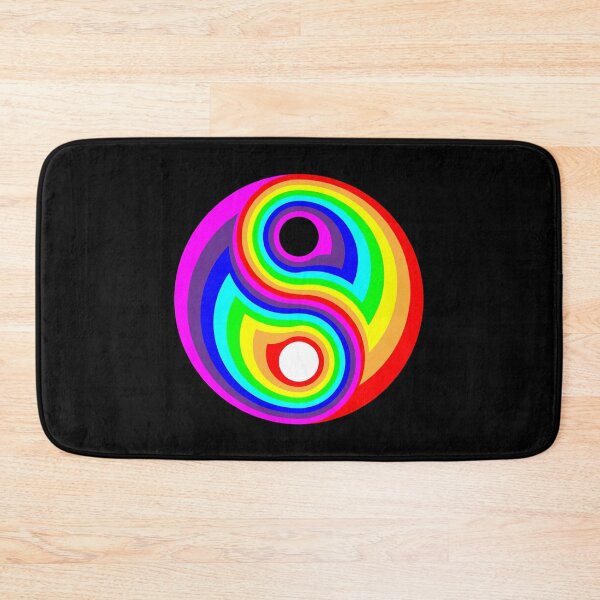 Item preview,  ying yang regenboog designed and sold by martien53.