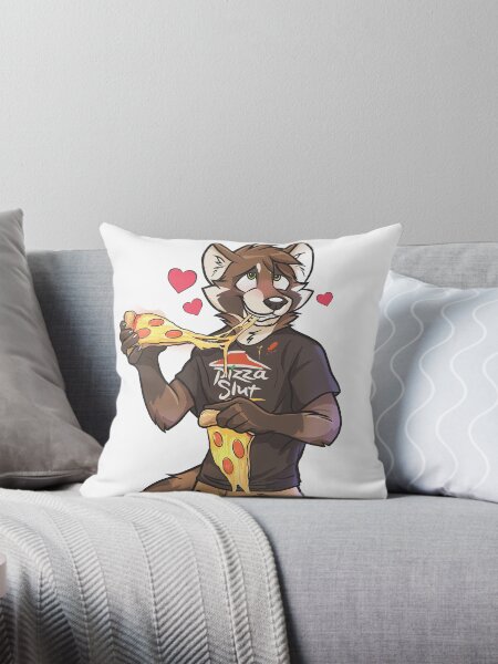 Item preview, Pizza Time Pizza Sl*t Raccoon Furry Design designed and sold by Bradon Ortiz.