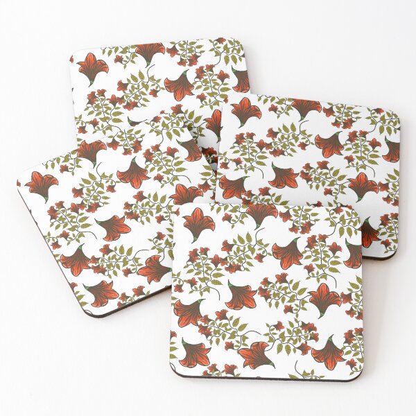 Item preview, Spring Vibrant Flowers Decorative Botanical Vintage Pattern  designed and sold by HomeCoquette.