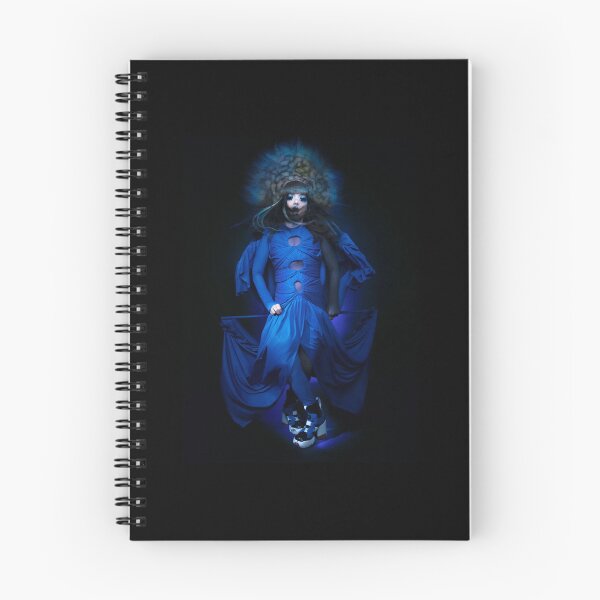 Item preview, Bjork blue dress fosora designed and sold by Fiona Lombardo.