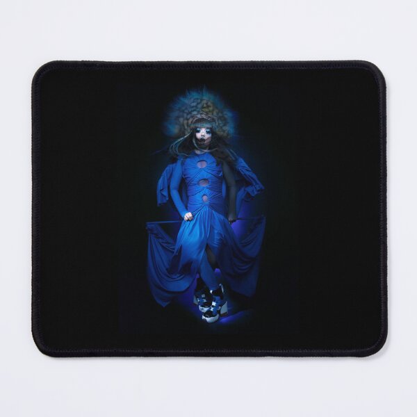 Item preview, Bjork blue dress fosora designed and sold by Fiona Lombardo.